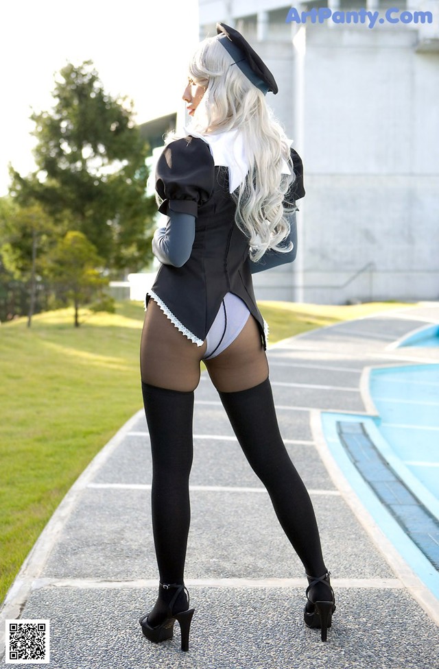 Cosplay Tsukutan - Flores Squeezing Butt No.a6111a